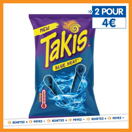 Chips takis blue heat 100g