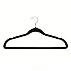 Lot de 20 cintres velours noir