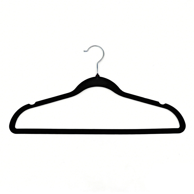 Lot de 20 cintres velours noir