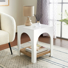 Table appoint/chevet arch bi-col