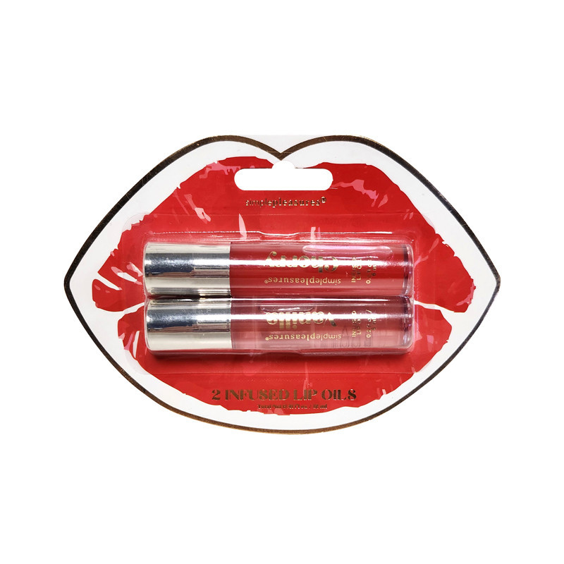 Huile a levre cherry x2