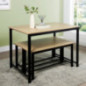 Table + 2 bancs
