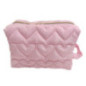 Trousse de toilette coeur rose