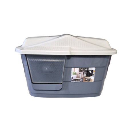 Maison de toilette villa  2 en 1