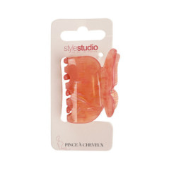 Pince a cheveux papillon pink