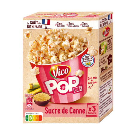 Pop corn micro-ondes sucre