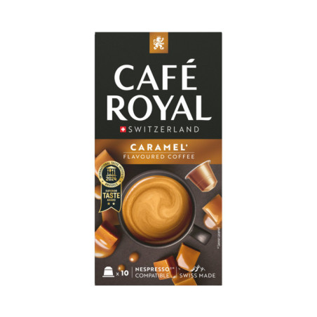 Cafe capsules caramel x10 52g