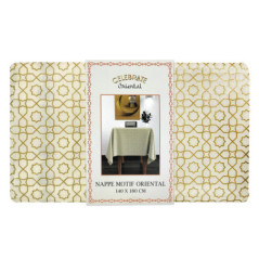 Nappe en pe 140x180cm motif orie