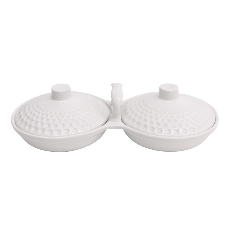 Bols de service avec poignees