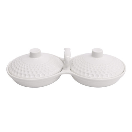 Bols de service avec poignees