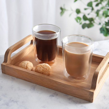 2 gobelets en verre double paroi