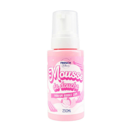 Mousse de douche bubble gum