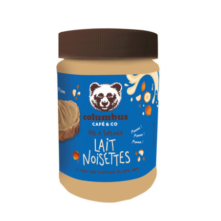 Pate a tartiner lait noisettes