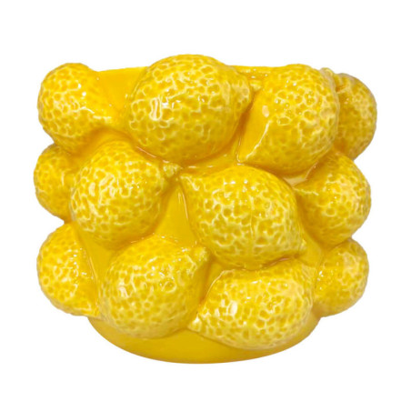 Cache pot citron o15cm