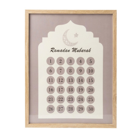 Calendrier ramadan moubarak