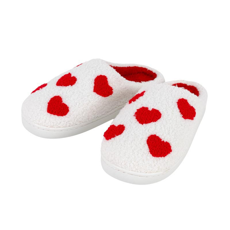 Pantoufles coeur