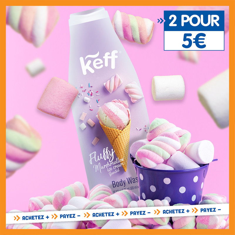 Gel douche chamallow