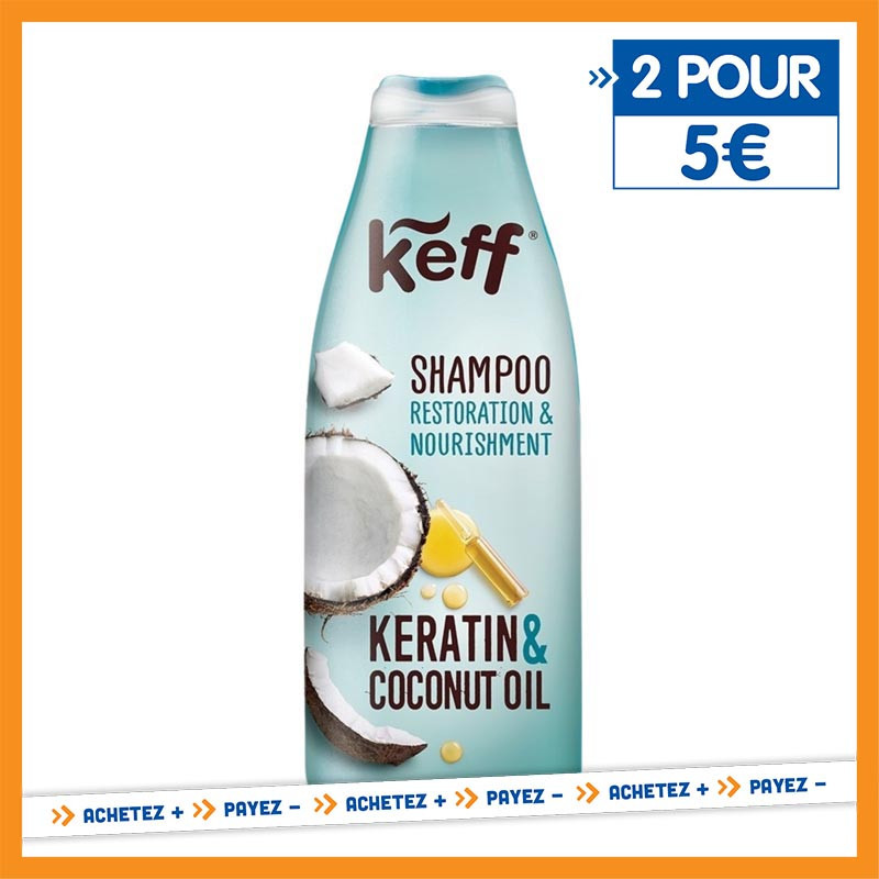 Shampooing keratin & coconut oil