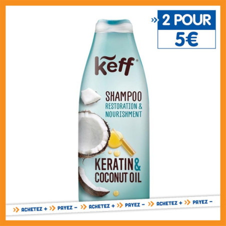 Shampooing keratin & coconut oil