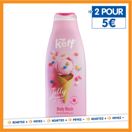 Gel douche 500ml jelly bean