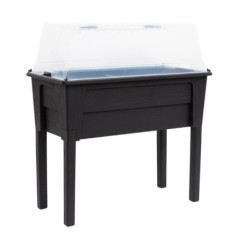 'espace potager + serre