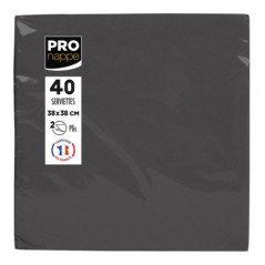 Serviette 38x38 tex touch x40 no