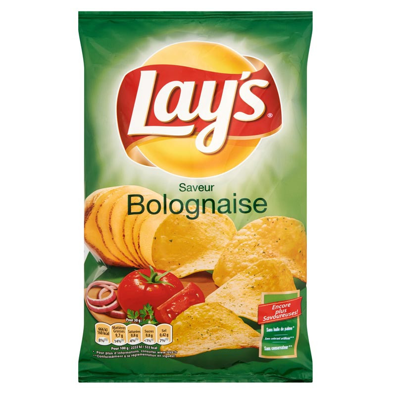 Chips saveur bolognaise