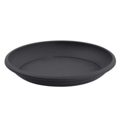 Soucoupe marina d17cm gris anthr