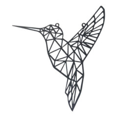 Deco murale colibri metal