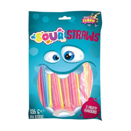 Pailles sour straws 135g