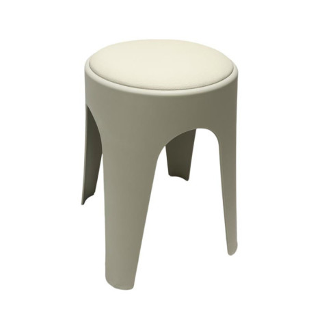 Tabouret assise molletonnee