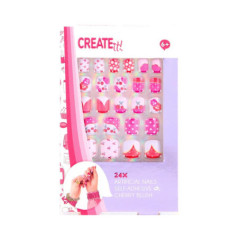 Autocollants ongles create it