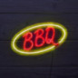 Neon murl solaire bbq