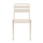 Chaise metal alba beige