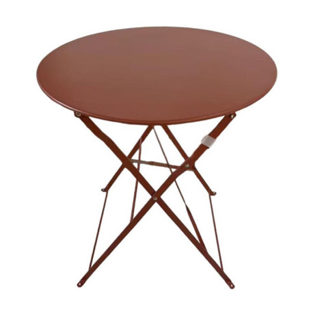 Table ronde en metal lisa d60cm