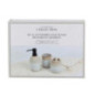 Set x3 accessoires sdb bicolore
