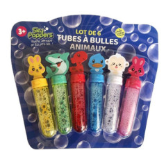 Lot de 6 bulles animaux