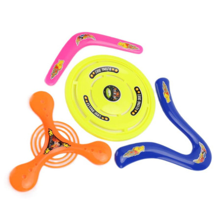 Set frisbees