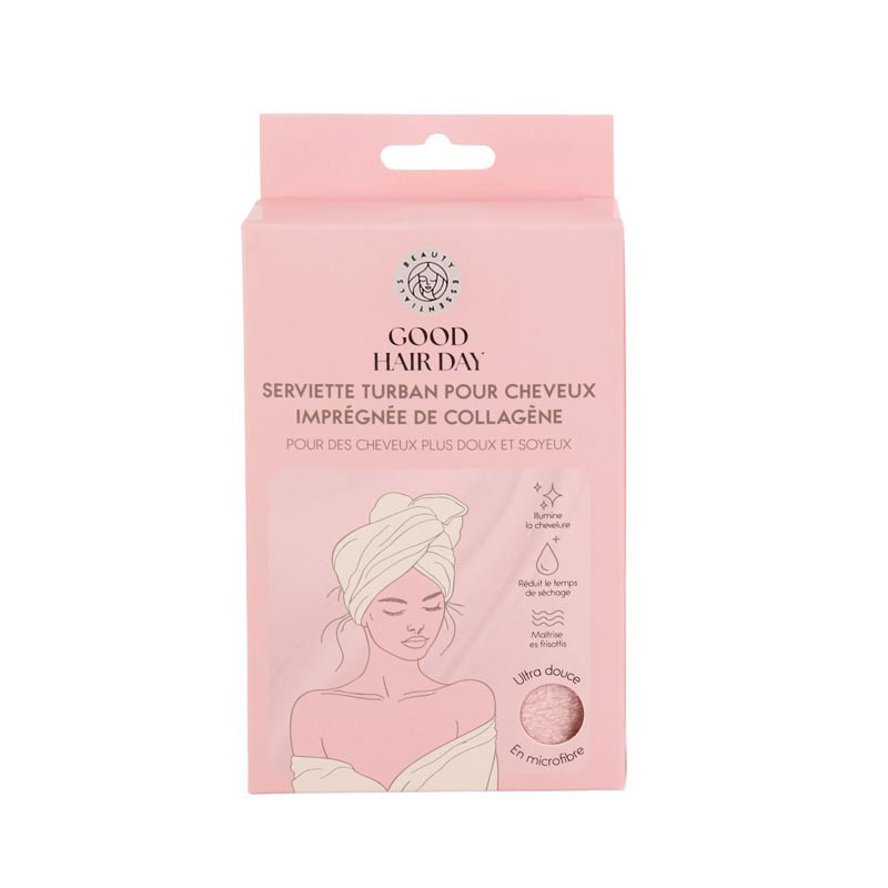 Serviette cheveux  collagene