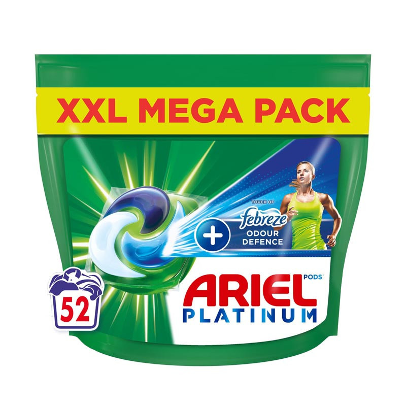 Lessive  pods febreze 52 doses