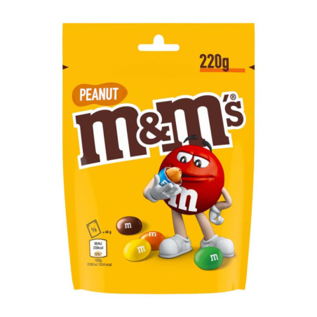 Bonbons chocolat cacahuetes 220g