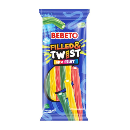 Crayon fourres twist mix fruits