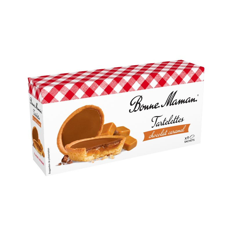 Tartelette chocolat caramel 135g