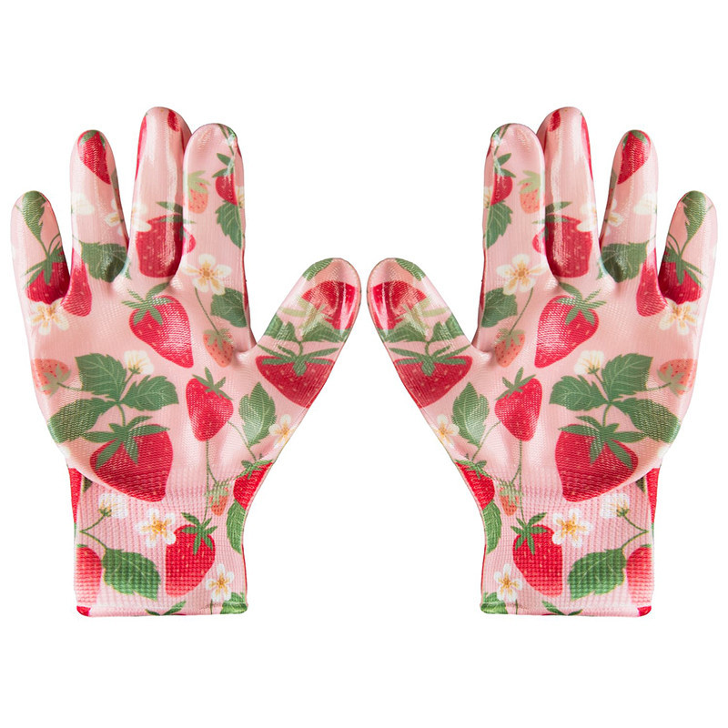 Gants de jardin latex fashion
