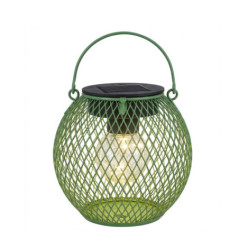 Lanterne solaire ronde grillagee