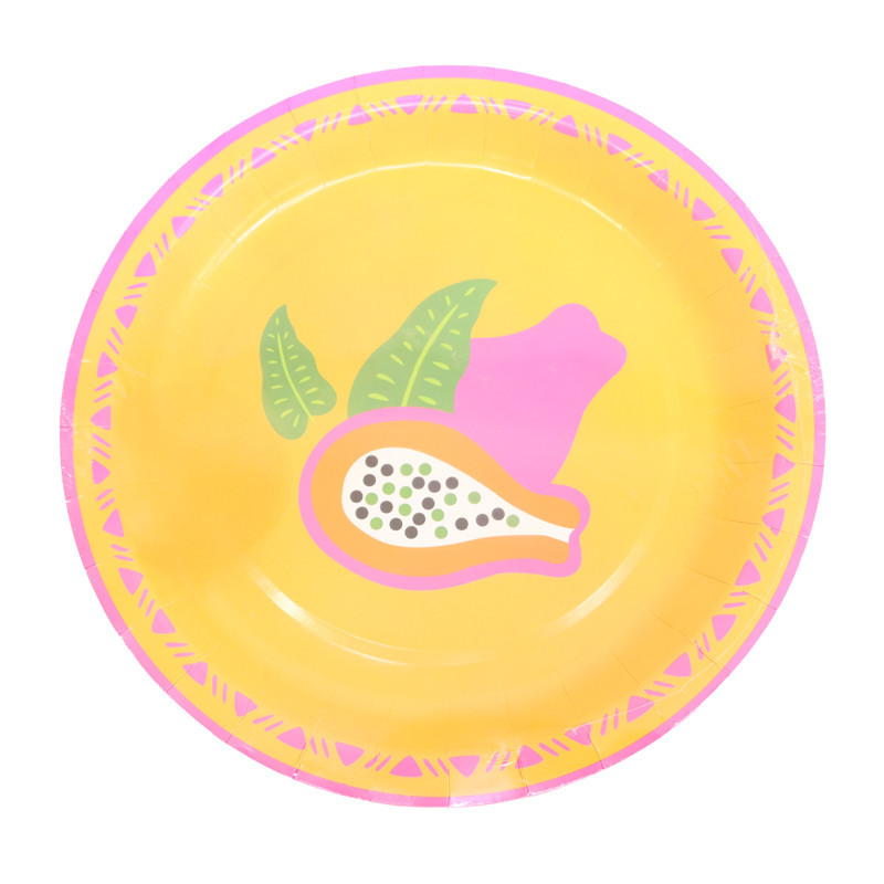 Assiette jetable d26cm x6 m24