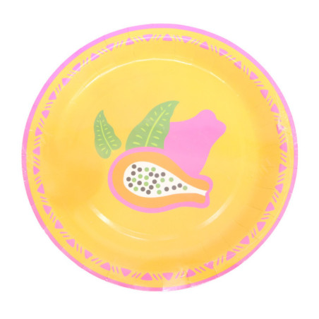 Assiette jetable d26cm x6 m24