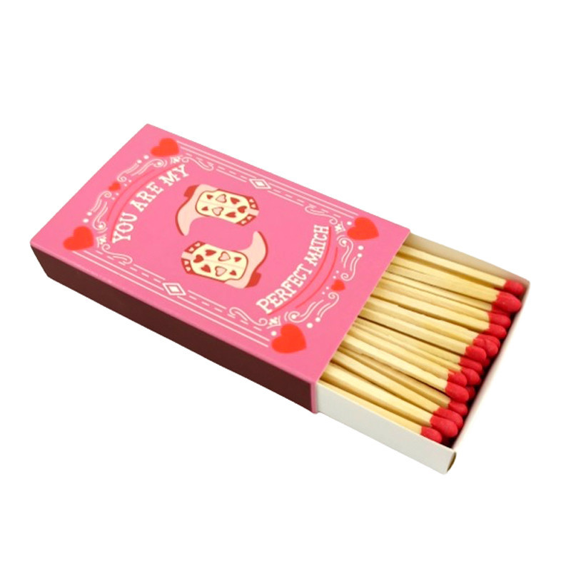 Boite d'allumettes santiags x50