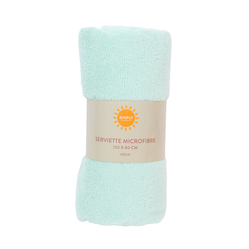 Serviette microfibre acqua