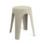 Tabouret assise molletonnee